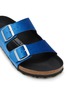 细节 - 点击放大 - BIRKENSTOCK - Arizona 天鹅绒双搭扣凉鞋