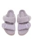 细节 - 点击放大 - BIRKENSTOCK - ARIZONA 绒面双带凉鞋