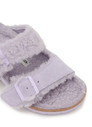 细节 - 点击放大 - BIRKENSTOCK - ARIZONA 绒面双带凉鞋