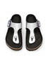 细节 - 点击放大 - BIRKENSTOCK - Gizeh 金属感夹脚凉鞋
