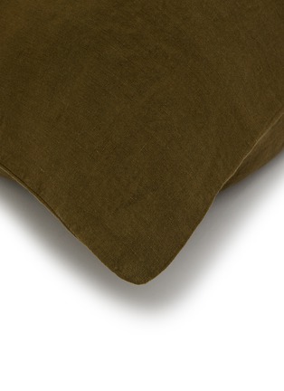 细节 –点击放大 - SOCIETY LIMONTA - Rem Pillowcase Set of 2 — Alga