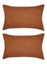 首图 –点击放大 - SOCIETY LIMONTA - Nap Rain Printed Pillowcase Set of 2 — Caramel