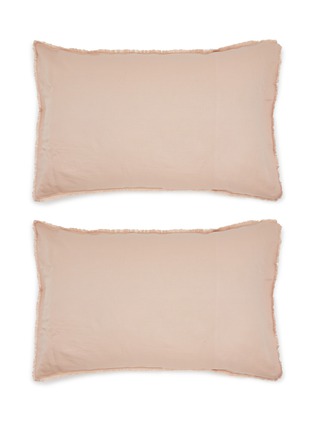 首图 –点击放大 - SOCIETY LIMONTA - SATEN 枕套两件套 — 粉色