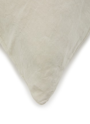 细节 –点击放大 - SOCIETY LIMONTA - REM 亚麻枕套两件套 — 米灰色
