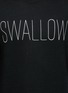 细节 - 点击放大 - MC Q - SWALLOW印花混棉卫衣