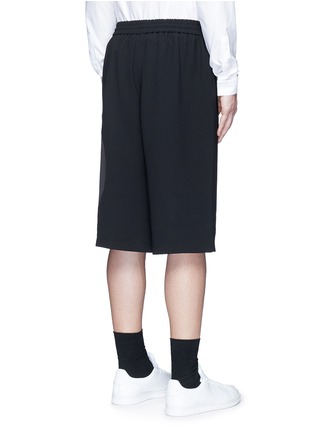 背面 - 点击放大 - MC Q - 圆形拼接绉绸短裤