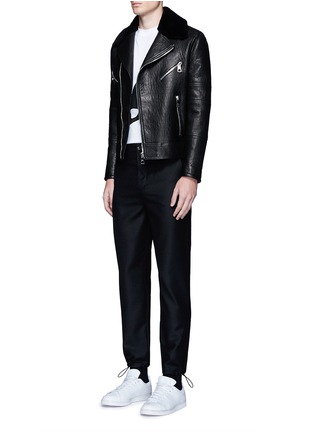 模特儿示范图 - 点击放大 - MC Q - 燕子胶印纯棉T恤