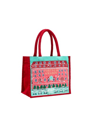 首图 –点击放大 - FORTNUM & MASON - Small Piccadilly House Christmas Bag for Life