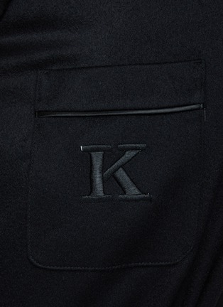  - KITON - 系带羊绒外套