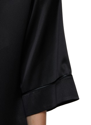  - KITON - 真丝系带外套