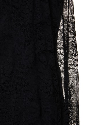  - KITON - 高领蕾丝连衣裙