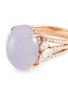 细节 - 点击放大 - SAMUEL KUNG - Diamond Jade 18K Rose Gold Ring