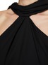  - ROLAND MOURET - 挂脖式肩部垂坠连衣裙