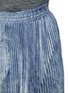  - ERMANNO SCERVINO - 单宁印花百褶半裙