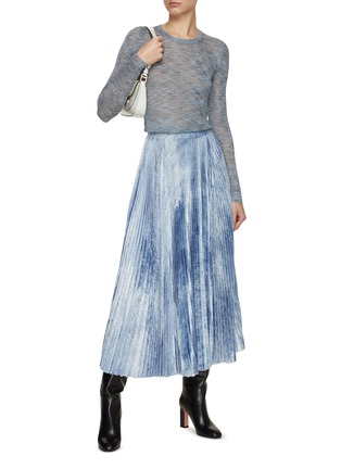 模特儿示范图 - 点击放大 - ERMANNO SCERVINO - 罗纹针织衫