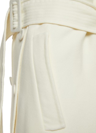  - ERMANNO SCERVINO - 羊毛系带大衣