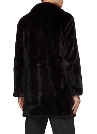 背面 - 点击放大 - KRUF - 长款貂毛机车夹克