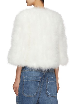 背面 - 点击放大 - YVES SALOMON - 毛绒外套