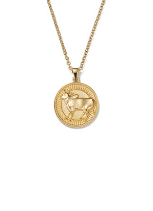 首图 - 点击放大 - FUTURA - Zodiac 18k Fairmined Ecological Gold Taurus Pendant Necklace