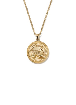首图 - 点击放大 - FUTURA - Zodiac 18k Fairmined Ecological Gold Capricorn Pendant Necklace