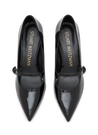 细节 - 点击放大 - STUART WEITZMAN - 75 漆皮玛丽珍高跟鞋
