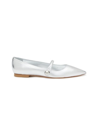 首图 - 点击放大 - STUART WEITZMAN - 真皮玛丽珍平底鞋