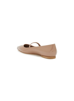  - STUART WEITZMAN - 漆皮玛丽珍平底鞋