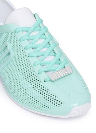 细节 - 点击放大 - MELISSA - LOVE SYSTEM NOW太空棉拼接PVC球鞋