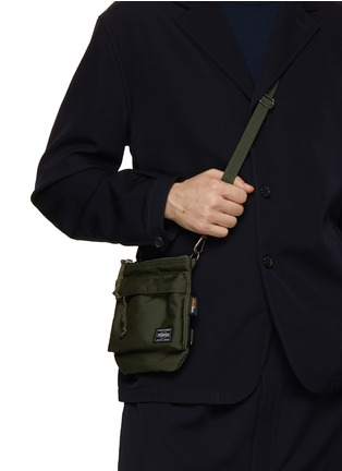 正面 -点击放大 - COMME DES GARÇONS HOMME - 多用拉链斜挎包