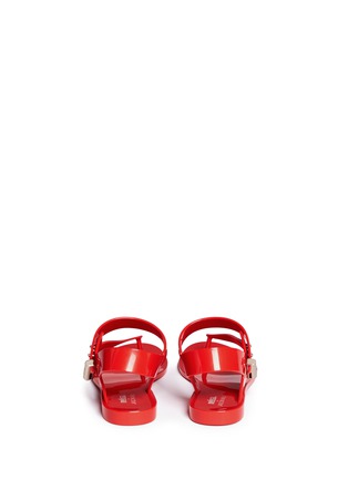 背面 - 点击放大 - MELISSA - x Jason Wu 'Charlotte' ankle strap PVC sandals