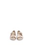 模特儿示范图 - 点击放大 - MELISSA - 幼儿款蝴蝶结闪亮果冻单鞋