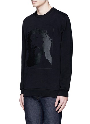 正面 -点击放大 - GIVENCHY - 耶稣图案纯棉卫衣
