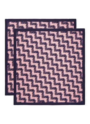 首图 –点击放大 - AQUAZZURA - Jaipur Linen Napkin — Set Of 2