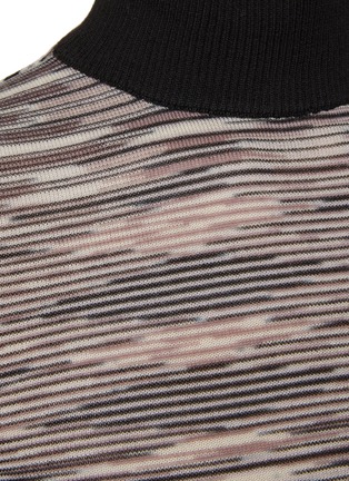  - MISSONI - 高领针织上衣