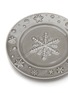 细节 –点击放大 - BORDALLO PINHEIRO - SNOWFLAKES 陶瓷水果盘 — 灰色