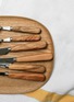 细节 –点击放大 - SABRE - LAVANDOU 橄榄木餐具 30 件套