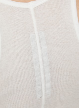  - RICK OWENS DRKSHDW - 不规则下摆圆领背心