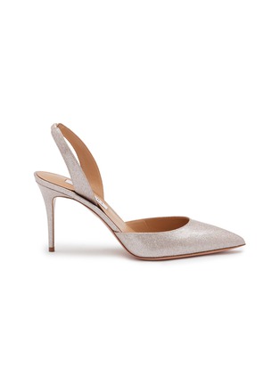 首图 - 点击放大 - AQUAZZURA - 尖头闪粉高跟鞋
