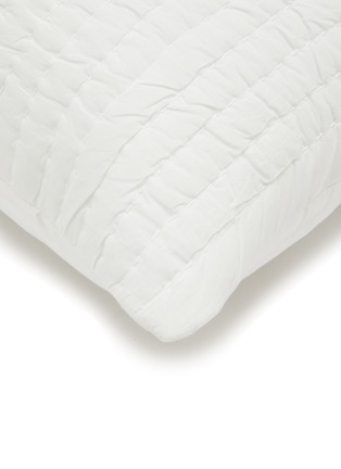 细节 –点击放大 - MALABAR BABY - Tribeca Cushion Cover — Off-White