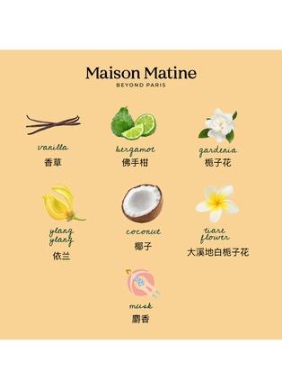 Detail View - 点击放大 - MAISON MATINE - BAIN DE MIDI 正午的海香水 — 50ML
