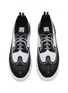 细节 - 点击放大 - THOM BROWNE - LONGWING 布洛克针织运动鞋