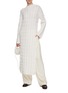 模特儿示范图 - 点击放大 - LE KASHA - 粗线羊绒针织连衣裙