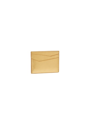 模特儿示范图 - 点击放大 - LOEWE - Puzzle Metallic Leather Cardholder