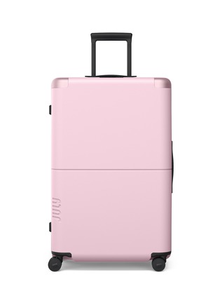 首图 –点击放大 - JULY - Checked Plus Suitcase — Blush Pink