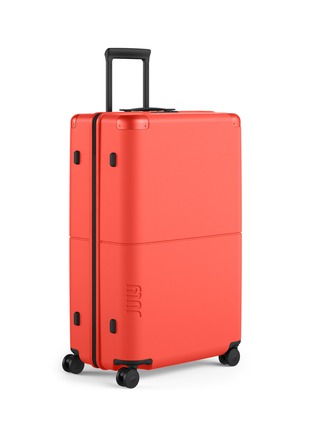正面 –点击放大 - JULY - Checked Plus Suitcase — Red
