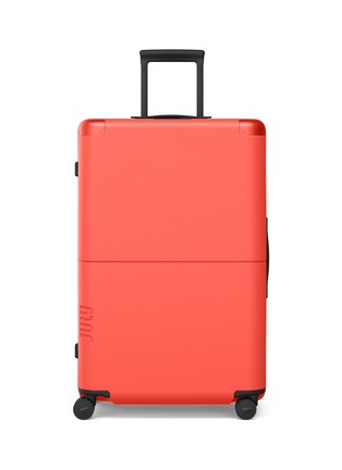 首图 –点击放大 - JULY - Checked Plus Suitcase — Red