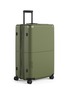 细节 –点击放大 - JULY - Checked Plus Expandable Suitcase — Olive Green