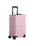 正面 –点击放大 - JULY - Carry On Suitcase — Blush Pink