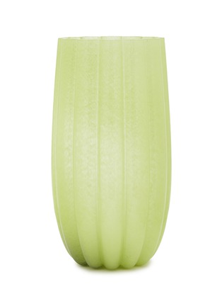 首图 –点击放大 - POLSPOTTEN - MELON 玻璃花瓶 — 橄榄绿大号