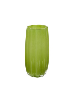 首图 –点击放大 - POLSPOTTEN - MELON 玻璃花瓶 — 橄榄绿中号